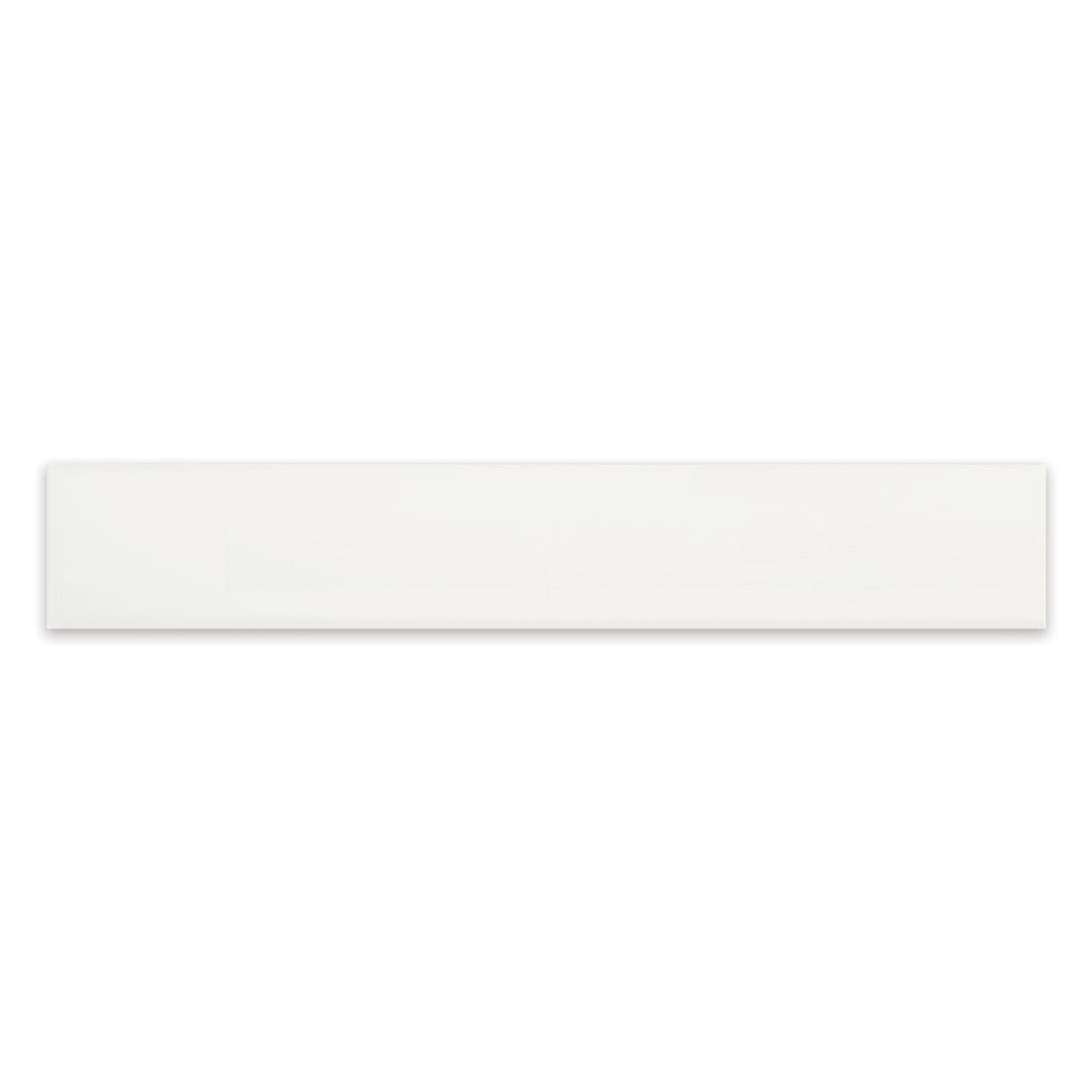 2x12 Architek White Glossy Ceramic Tile