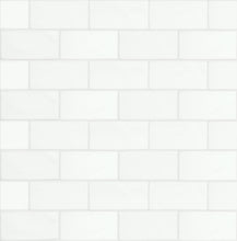 Load image into Gallery viewer, 3x6 Astoria White Ceramic Glossy Tile
