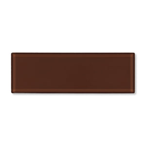 3X9 San Mauro Cocoa Glossy Glass Tile