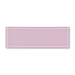 3X9 San Mauro Lilac Glossy Glass Tile