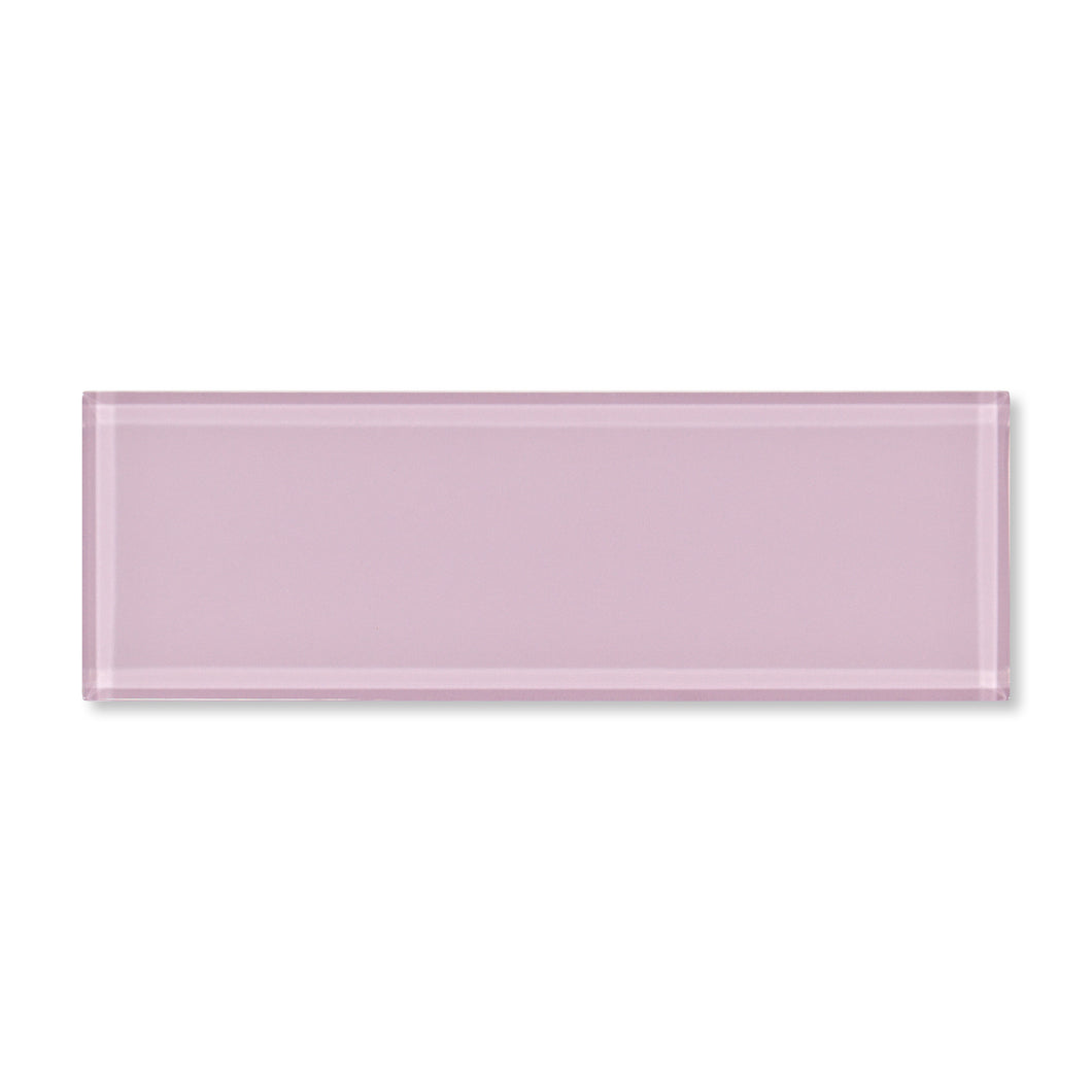 3X9 San Mauro Lilac Glossy Glass Tile