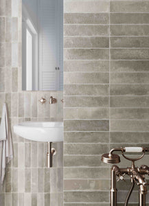 3X11 Madrazo Grey Porcelain Matte Tile