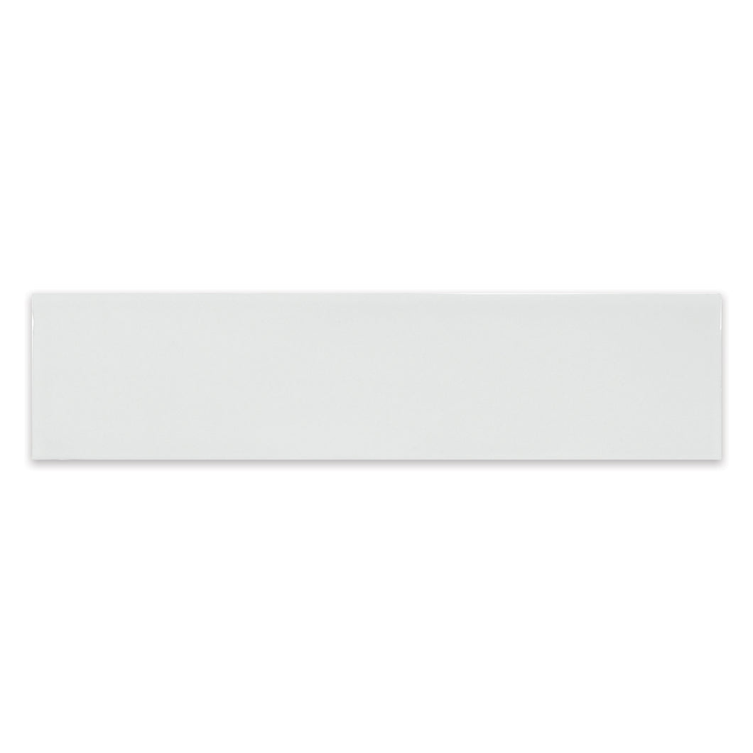 3x12 Ara Moda Cloud White Glossy Pressed Glazed Ceramic Wall Tile