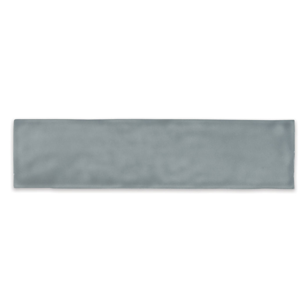 3x12 Ara Moda Beacon Grey Glossy Pressed Glazed Ceramic Wall Tile