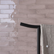 Load image into Gallery viewer, 3x12 Ara Moda Beige Glossy Pressed Glazed Ceramic Wall Tile
