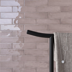 3x12 Ara Moda Beige Glossy Pressed Glazed Ceramic Wall Tile