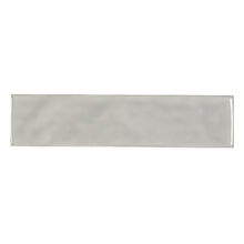 Load image into Gallery viewer, 3x12 Astoria Grey Ceramic Glossy Tile
