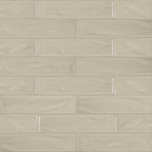 Load image into Gallery viewer, 3x12 Astoria Beige Ceramic Glossy Tile
