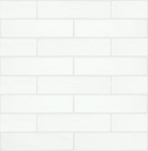 Load image into Gallery viewer, 3x12 Astoria White Ceramic Matte Tile
