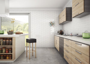 3x12 Bellini Blanco Ceramic Glossy Wall Tile