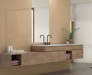 3X12 Bellini Metro Nude Ceramic Glossy Wall Tile