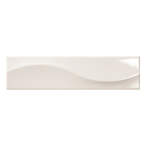 3X12 Bellini Metro Decor Blanc Ceramic Glossy Wall Tile