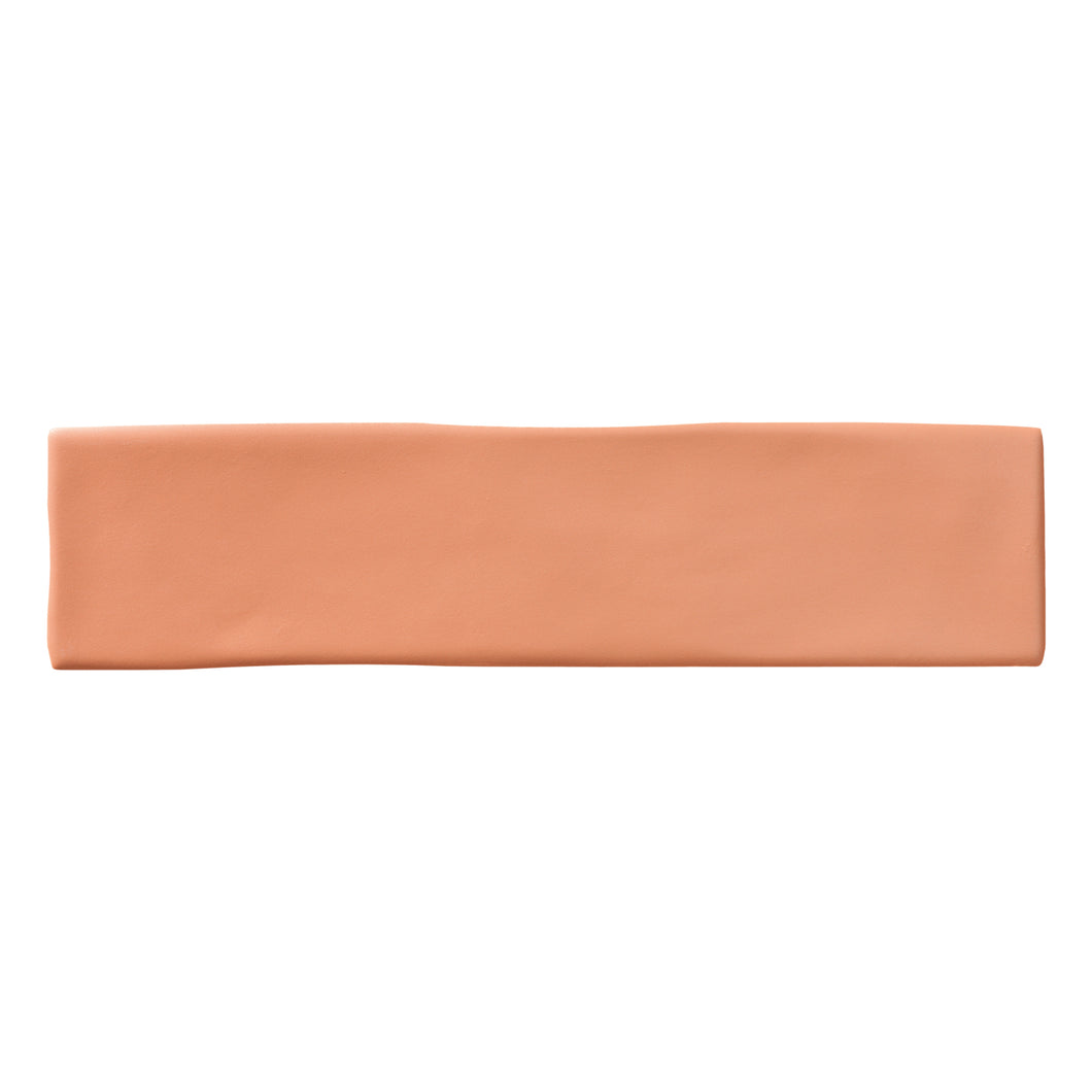 3X12 Chalk Salmon Ceramic Matte Wall Tile