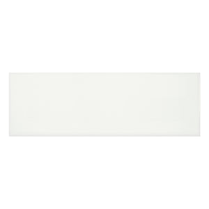 4x12 Architek White Glossy Glazed Ceramic Tile