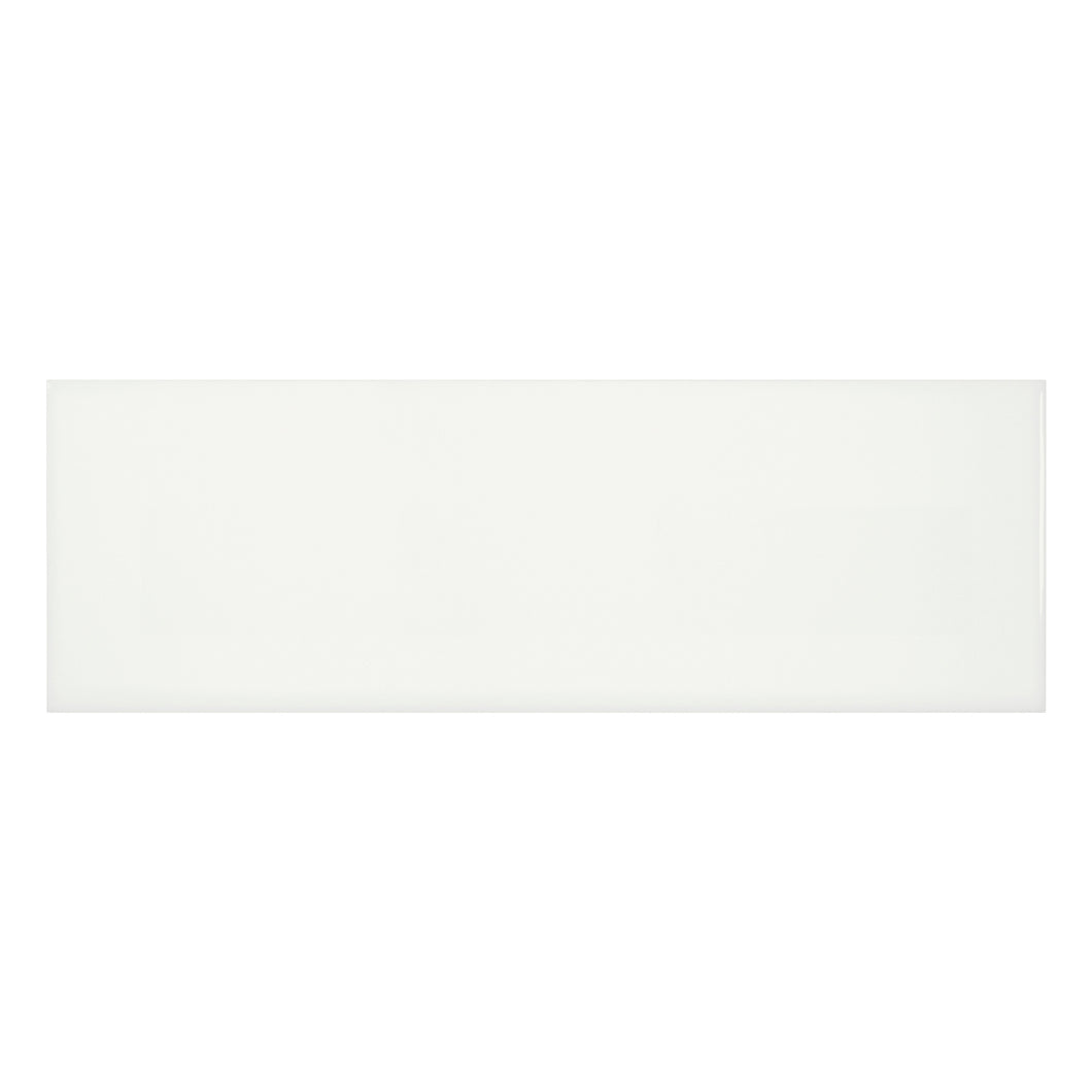 4x12 Architek White Glossy Glazed Ceramic Tile