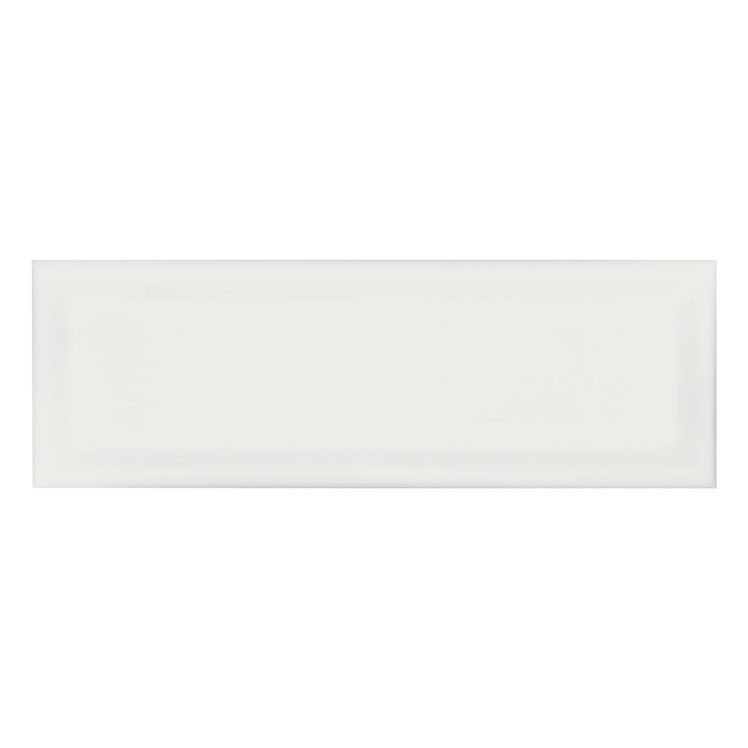 4x12 Architek Classic Grey Beveled Glossy Ceramic Tile