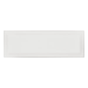 4x12 Architek Sunset Grey Beveled Glossy Ceramic Tile