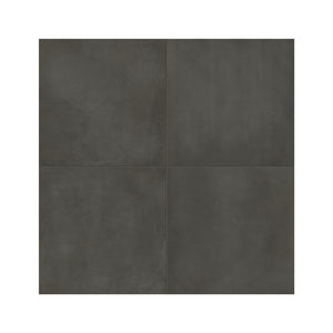 8x8 Format Black Porcelain Matte Tile