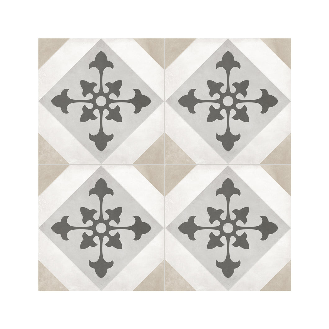 8x8 Format Northstar Beige Porcelain Matte Tile