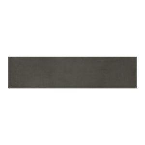 2x8 Format Black Porcelain Matte Bullnose