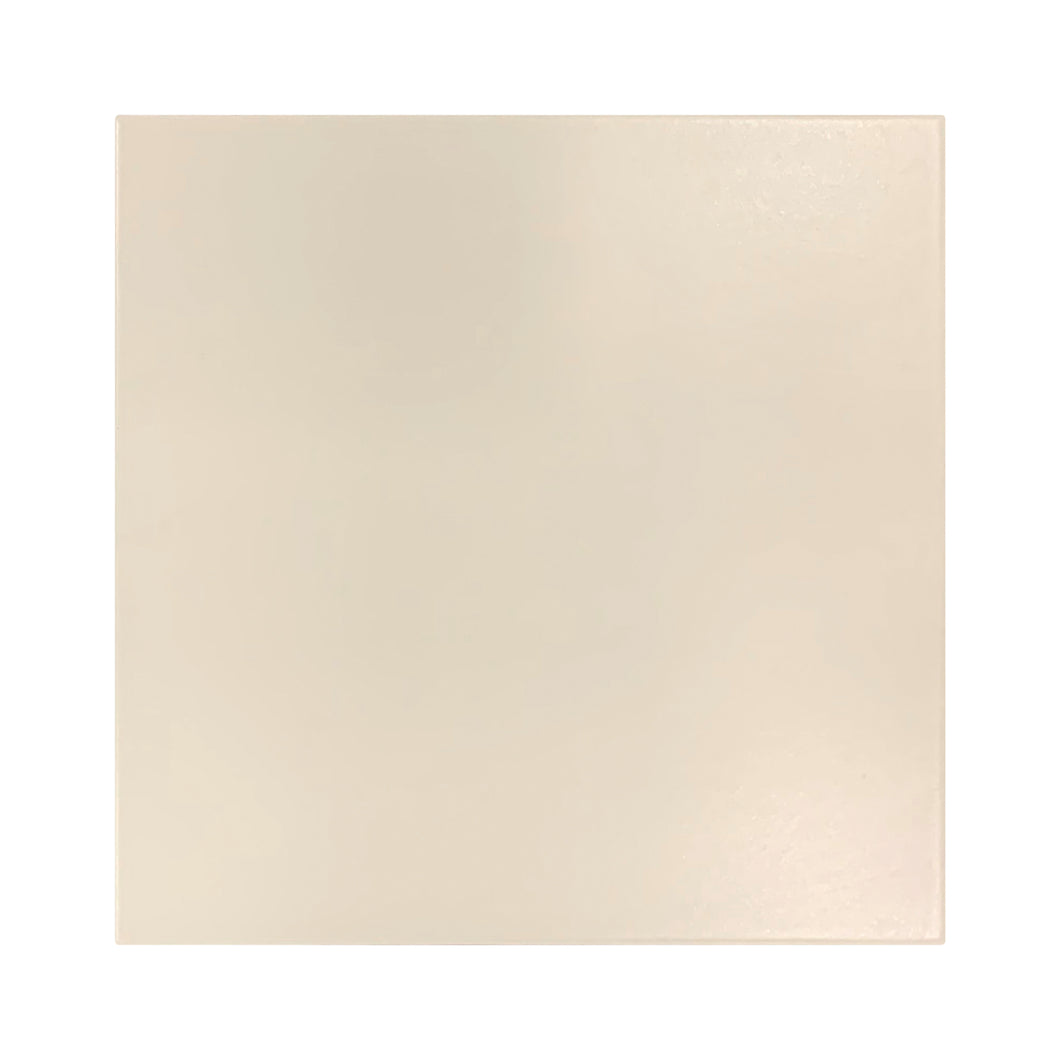 10x10 Basic Cotton White Matte Ceramic Tile Final Sale