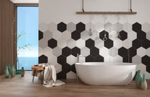 Load image into Gallery viewer, 10X10 HEXAGON TOSCANA PERLA PORCELAIN TILE
