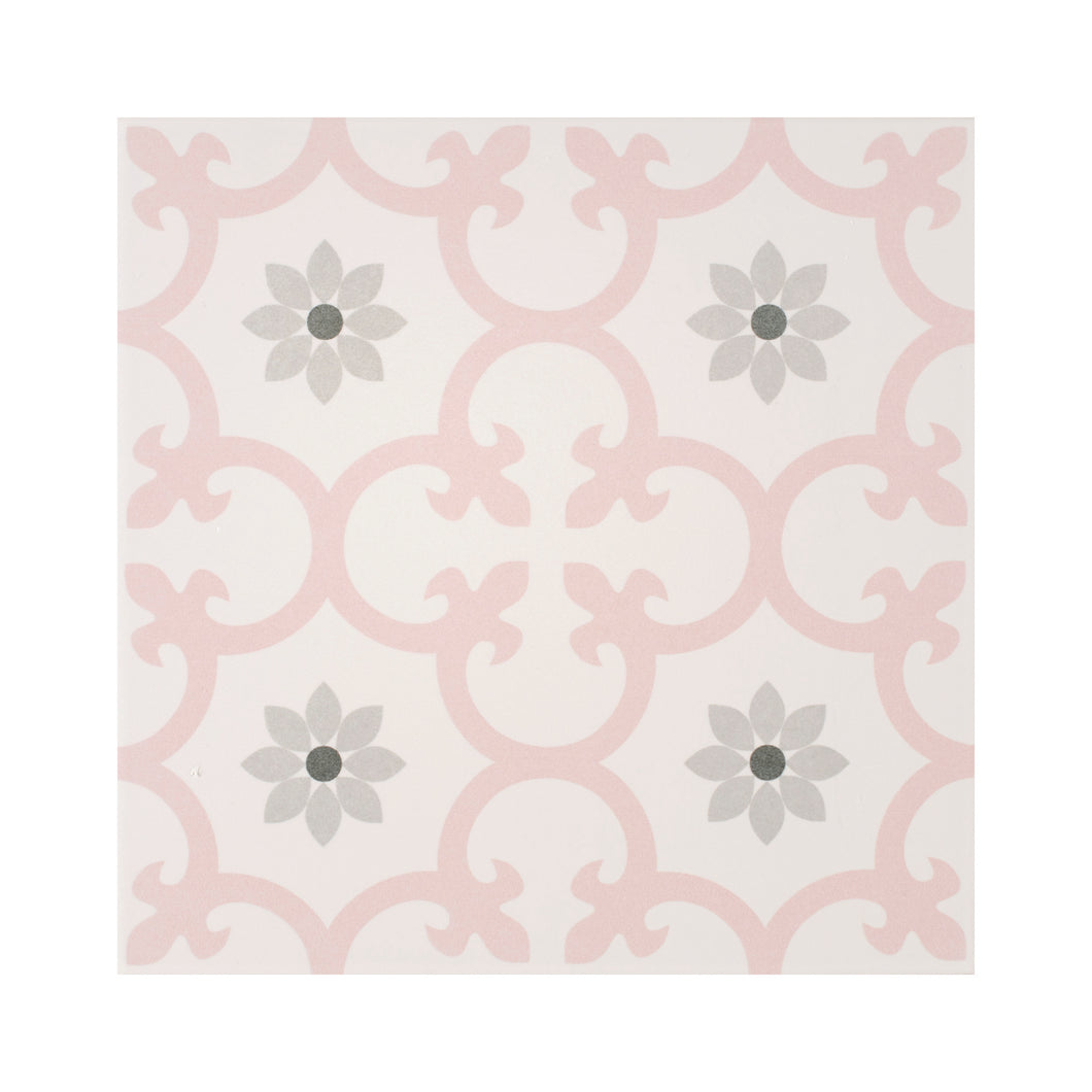 10x10 Dalia Rose Porcelain Tile Final Sale