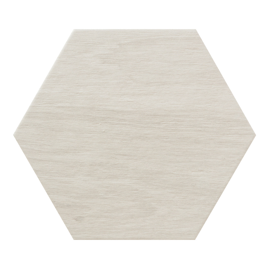 10X10 HEXAGON ATLAS BLANCO PORCELAIN TILE