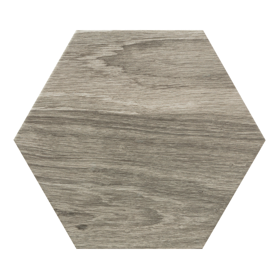 10X10 HEXAGON ATLAS GRIS PORCELAIN TILE