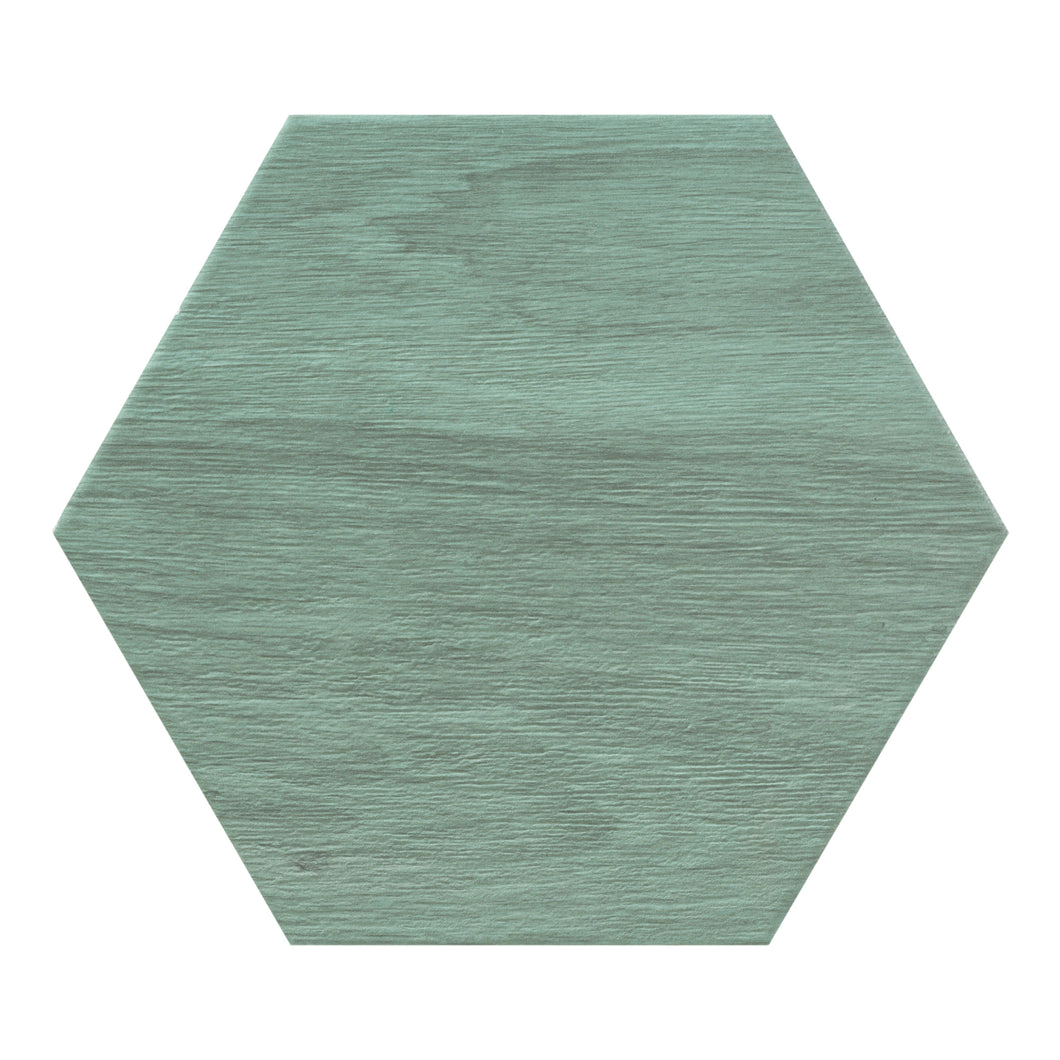 10X10 HEXAGON ATLAS AQUAMARINA PORCELIAN TILE