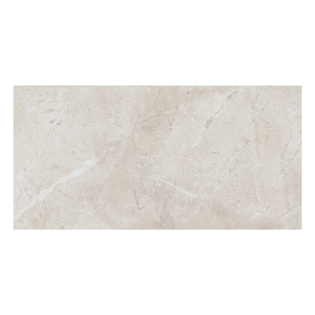 10x20 Bellera Beige Porcelain Glossy Tile