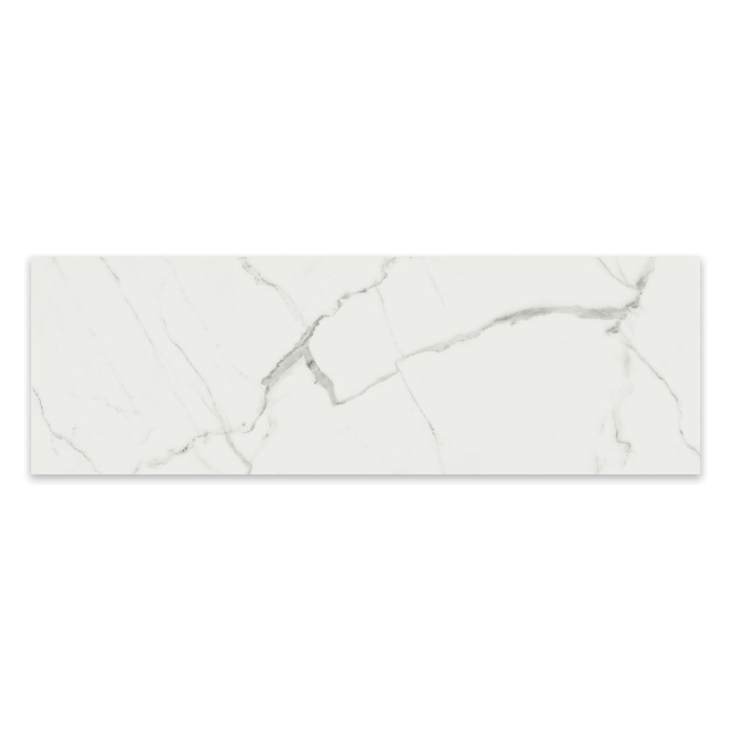 10.5x32 Chateau Statuario Porcelain Polished Tile