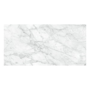 12x24 Caskata Carrara Polished Rectified Glazed Porcelain Tile