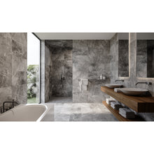 Load image into Gallery viewer, 12x24 Bellera Dark Grey Porcelain Matte Tile
