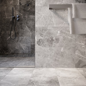 12x24 Bellera Dark Grey Porcelain Matte Tile