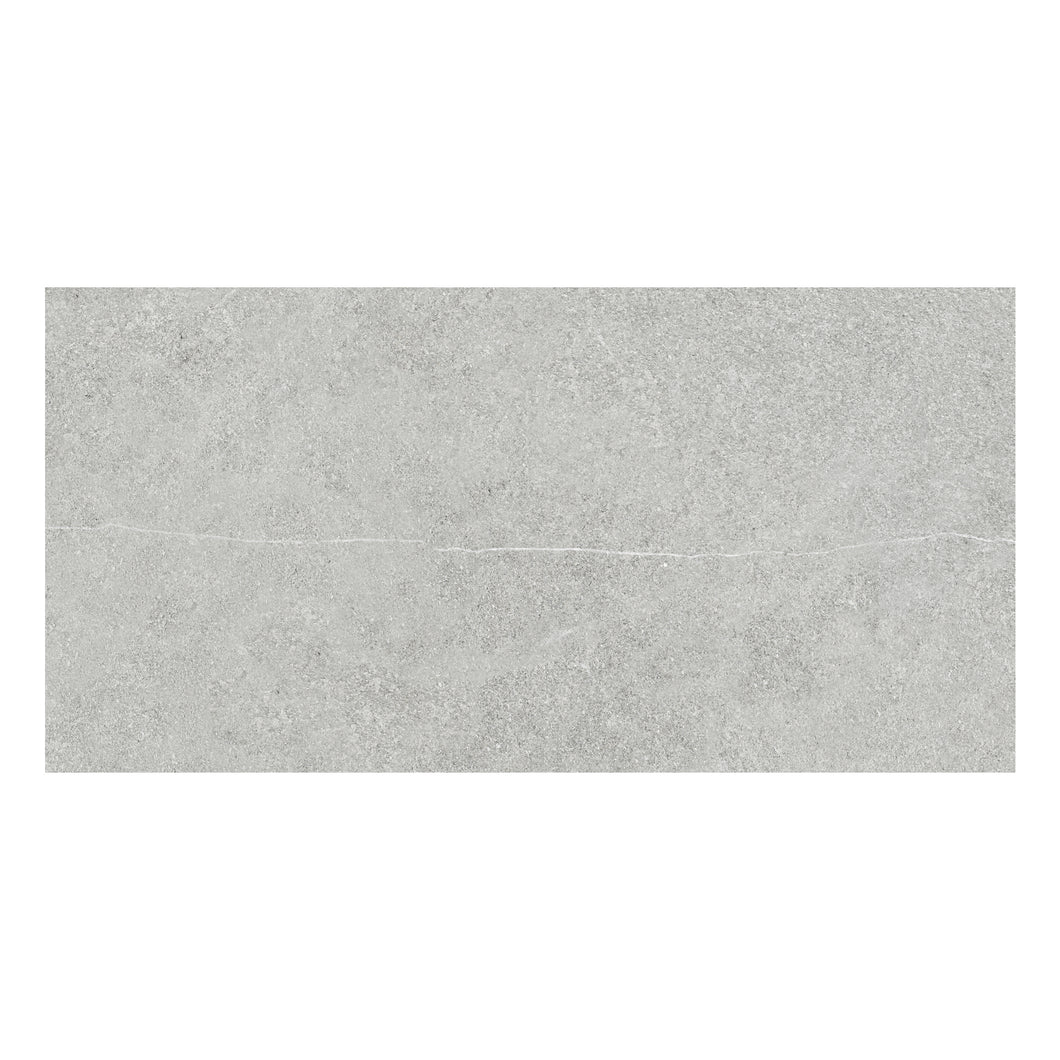 12x24 Bateig Light Grey Porcelain Matte Tile