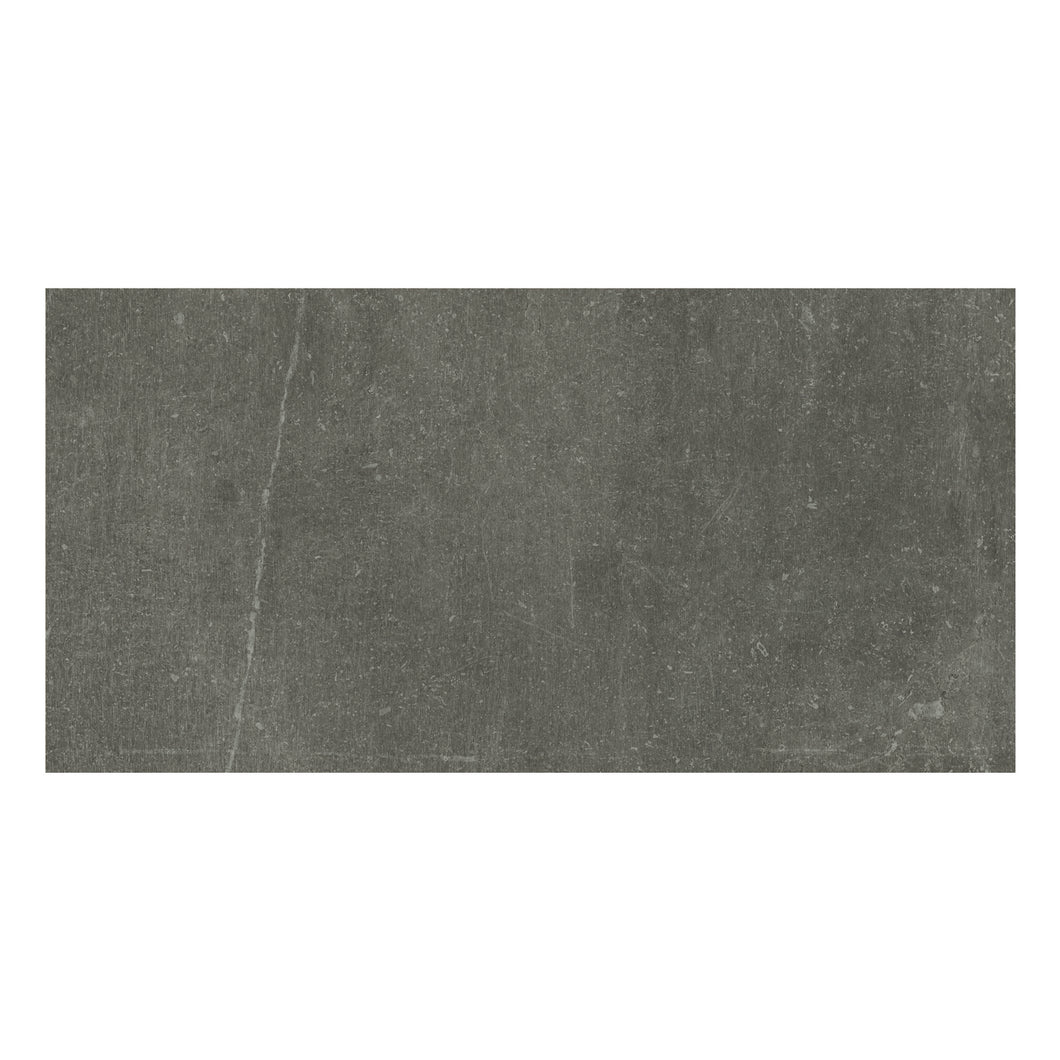 12x24 Illumina Black Porcelain Matte Tile