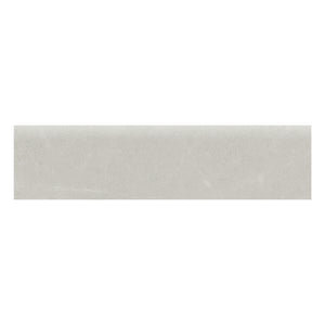 3x12 Natural Light Grey Porcelain Matte Bullnose