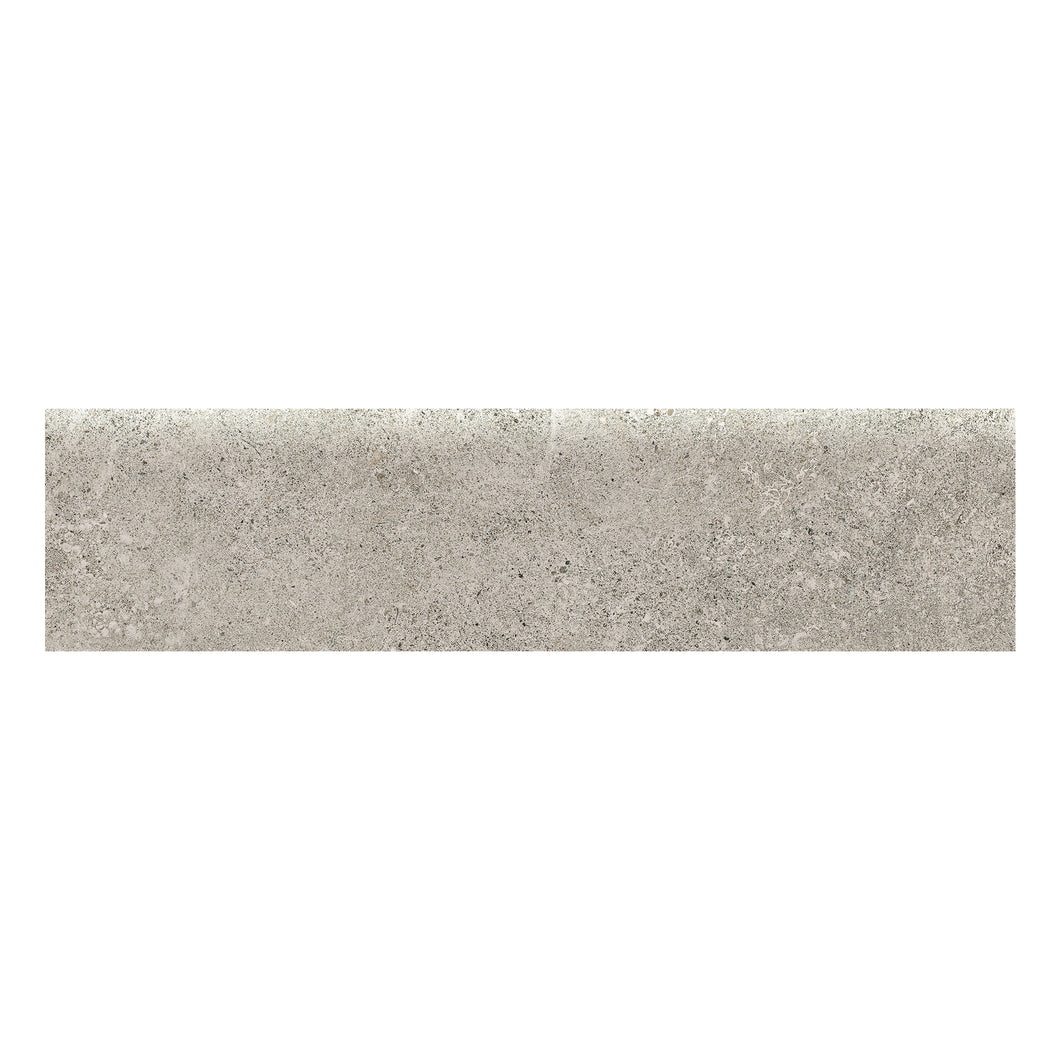 3x12 Spectacle Grey Porcelain Matte Bullnose