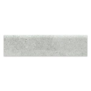 3x12 Spectacle Light Grey Porcelain Matte Bullnose