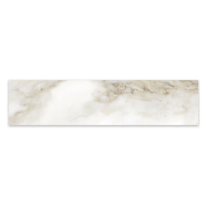 3x12 Antonella Roma Calacatta Porcelain Polished Bullnose