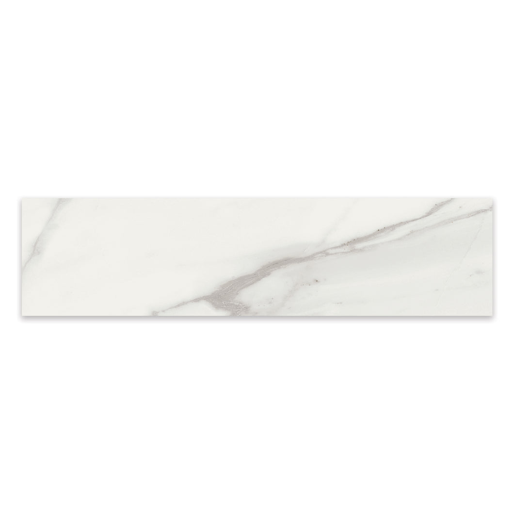 3x12 Chateau Volakas Porcelain Polished Bullnose