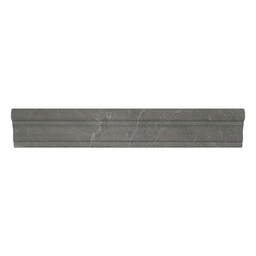 2x12 Picco Grey Marble Polished Chair Rail