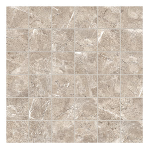 2x2 Bellera Brown Porcelain Matte Mosaic