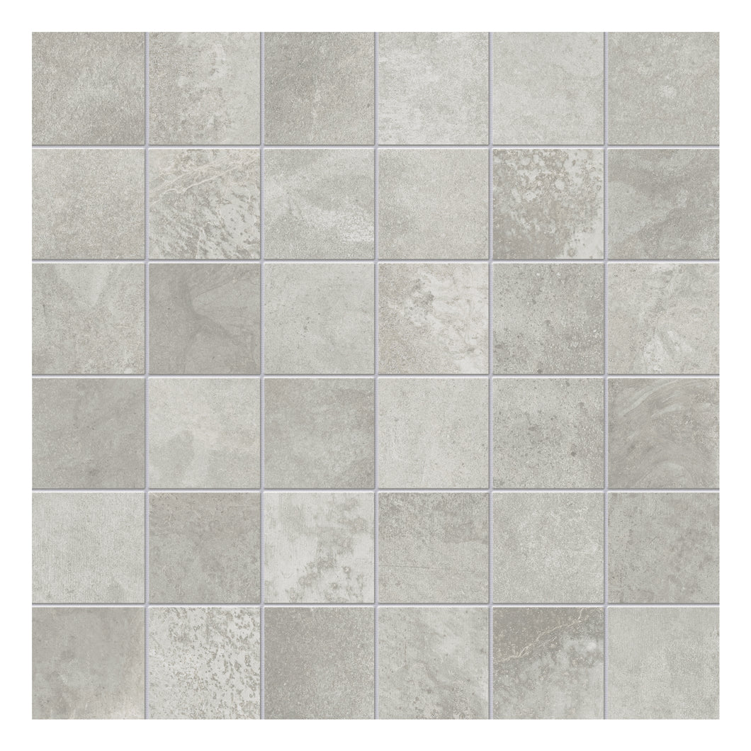 2x2 Moderno Carbon HD Porcelain Mosaic