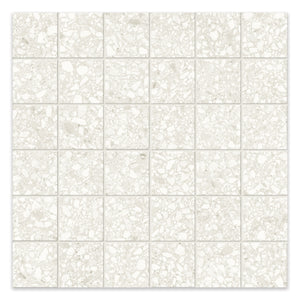 2x2 Camella Light Beige Porcelain Matte Mosaic