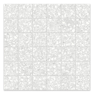 2x2 Camella Light Grey Porcelain Matte Mosaic