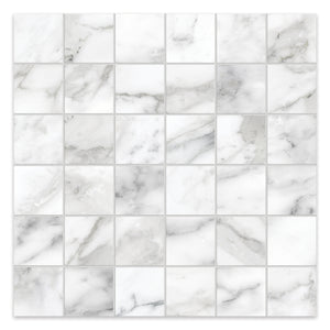 2x2 Antonella Black Night Porcelain Polished Mosaic