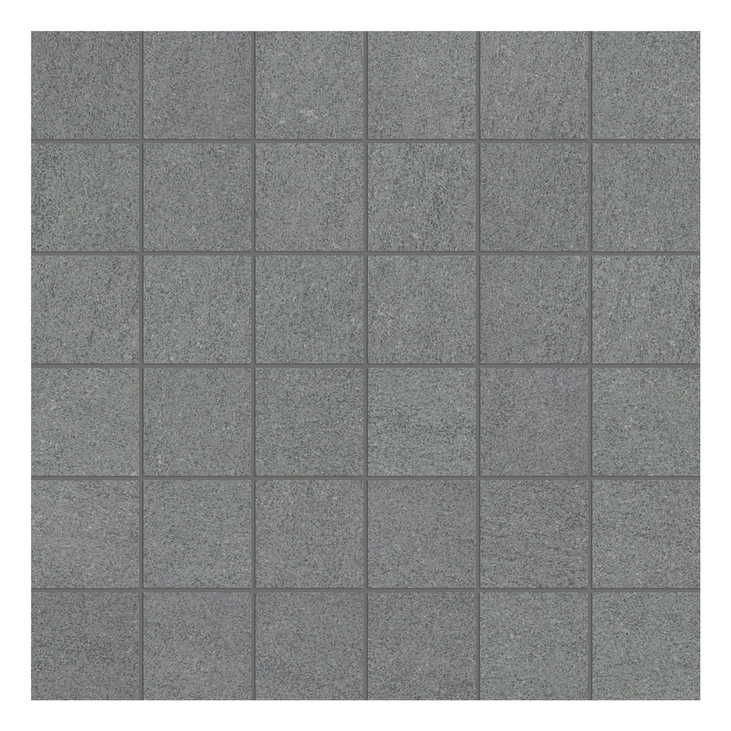 2x2 Teewater Grey Porcelain Matte Mosaic