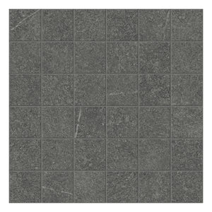 2x2 Bateig Dark Grey Porcelain Matte Mosaic